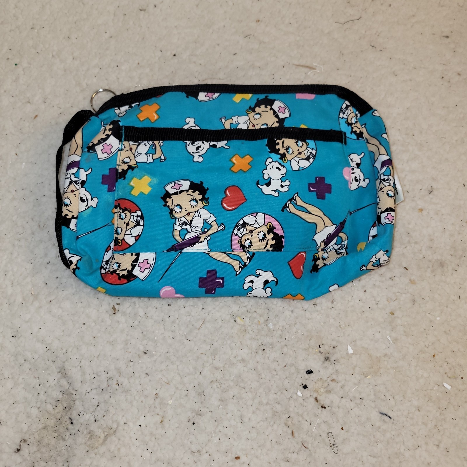 Betty Boop Nurse Cosmetic Bag Betty Boop Zipper Pouch Makeup Bag Cartoon Charact